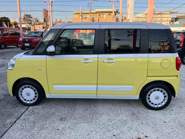 ムーヴキャンバスストライプスＧターボ保証　新車保証・まごころ保証　１年間・走行距離無制限付き（東京都）の中古車