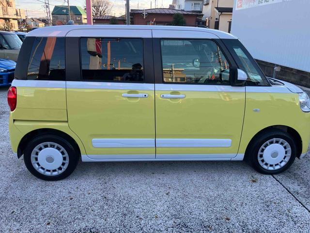 ムーヴキャンバスストライプスＧターボ保証　新車保証・まごころ保証　１年間・走行距離無制限付き（東京都）の中古車