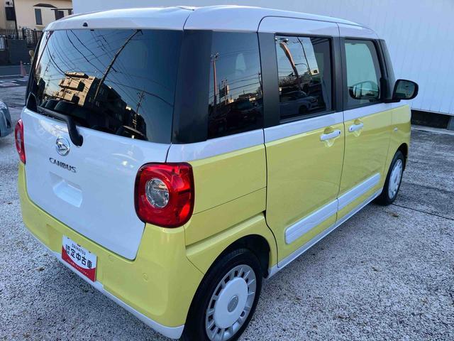 ムーヴキャンバスストライプスＧターボ保証　新車保証・まごころ保証　１年間・走行距離無制限付き（東京都）の中古車