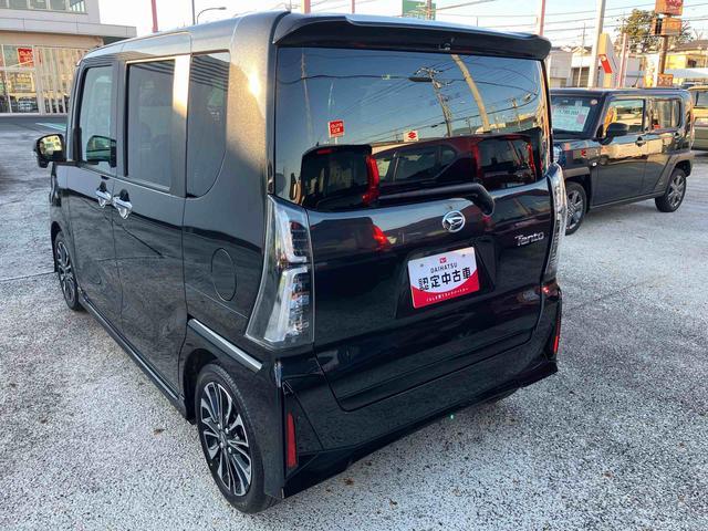 タントカスタムＲＳ　ひょう害車保証　新車保証・まごころ保証　１年間・走行距離無制限付き（東京都）の中古車