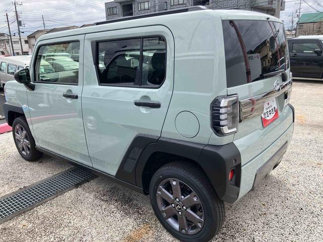 タフトＧターボ　ダーククロムベンチャー届け出済み未使用車保証　新車保証・まごころ保証　１年間・走行距離無制限付き（東京都）の中古車