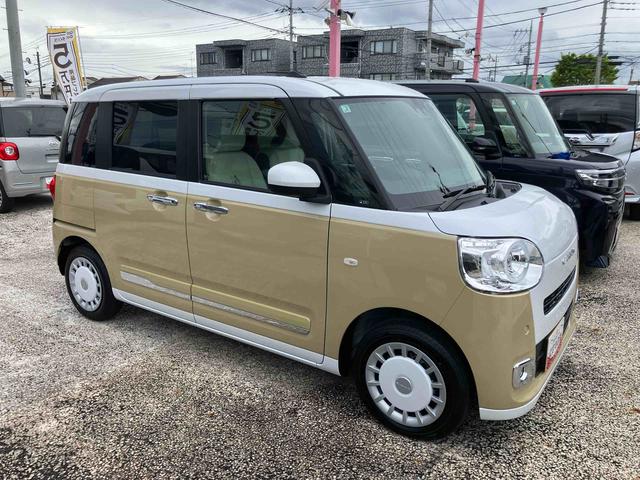 ムーヴキャンバスストライプスGターボ保証 新車保証・まごころ保証 1年間・走行距離無制限付き(東京都)の中古車