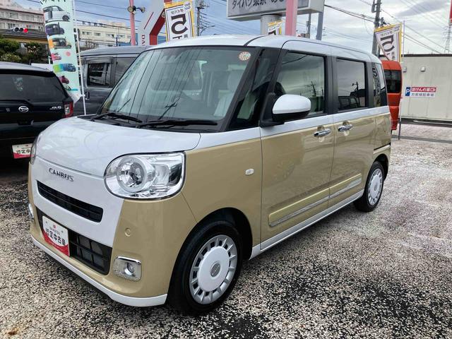 ムーヴキャンバスストライプスGターボ保証 新車保証・まごころ保証 1年間・走行距離無制限付き(東京都)の中古車