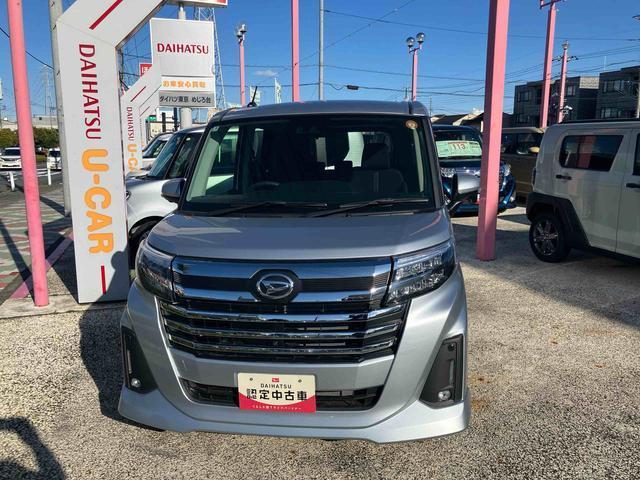 トールカスタムG 9インチディスプレイオーディオ パノラマモニター保証 新車保証・まごころ保証 1年間・走行距離無制限付き ディスプレイオーディオ パノラマモニター 両側電動スライドドア 電動パーキングブレーキ アダプティブクルーズコントロール キーフリーシステム(東京都)の中古車