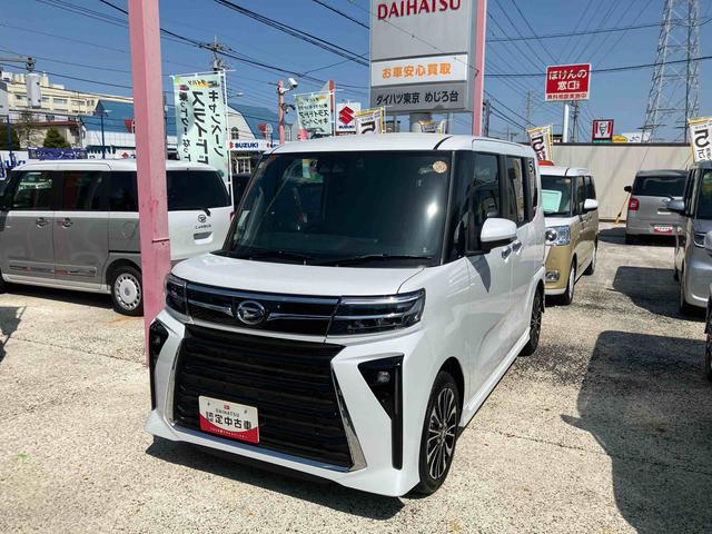 タントカスタムＲＳ保証　新車保証・まごころ保証　１年間・走行距離無制限付き（東京都）の中古車