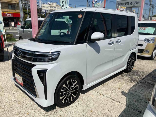 タントカスタムＲＳ保証　新車保証・まごころ保証　１年間・走行距離無制限付き（東京都）の中古車