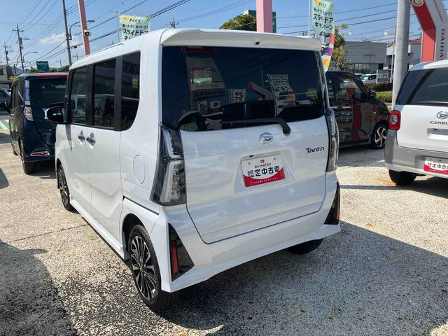 タントカスタムＲＳ保証　新車保証・まごころ保証　１年間・走行距離無制限付き（東京都）の中古車