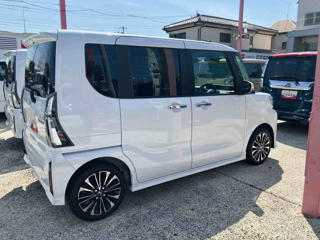 タントカスタムＲＳ保証　新車保証・まごころ保証　１年間・走行距離無制限付き（東京都）の中古車