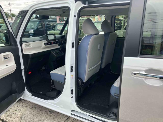 ムーヴキャンバスストライプスＧターボ　７インチ純正ナビゲーション搭載！！保証　新車保証・まごころ保証　１年間・走行距離無制限付き（東京都）の中古車