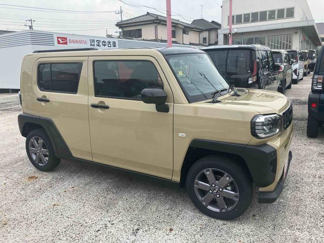 タフトGターボ ダーククロムベンチャー 届け出済み未使用車保証 新車保証・まごころ保証 1年間・走行距離無制限付き(東京都)の中古車