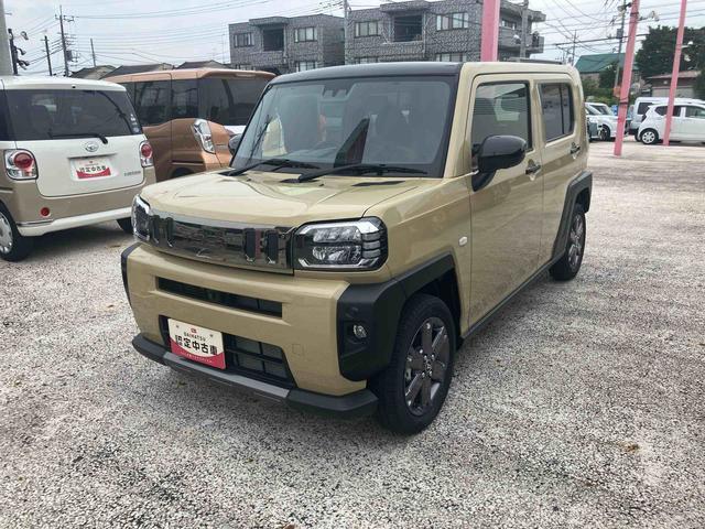 タフトGターボ ダーククロムベンチャー 届け出済み未使用車保証 新車保証・まごころ保証 1年間・走行距離無制限付き(東京都)の中古車