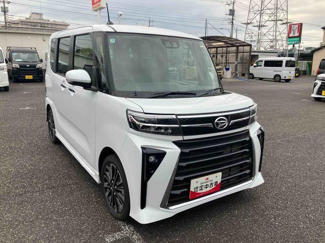 タントカスタムＲＳ７インチナビ・バックカメラ・ドラレコ・ＥＴＣ装備保証　新車保証・まごころ保証　１年間・走行距離無制限付き（東京都）の中古車