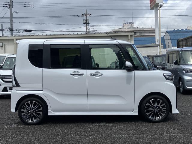 タントカスタムＲＳ　９インチディスプレイオーディオ装備保証　新車保証・まごころ保証　１年間・走行距離無制限付き・９インチディスプレイオーディオ装備・バックカメラ・ＬＥＤヘッドライト装備（東京都）の中古車