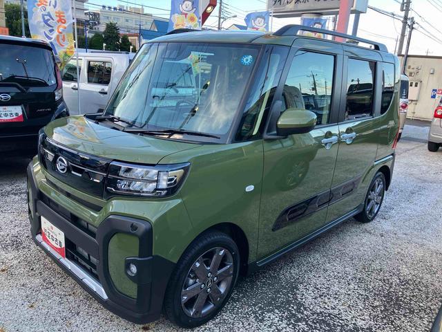 タントファンクロスターボ 9インチディスプレイオーディオ装備保証 新車保証・まごころ保証 1年間・走行距離無制限付き・9インチディスプレイオーディオ装備・バックカメラ・LEDヘッドライト装備(東京都)の中古車