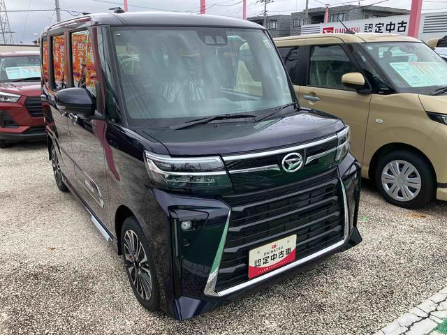 タントカスタムＲＳリミテッド　届け出済み未使用車保証　新車保証・まごころ保証　１年間・走行距離無制限付き・ＬＥＤヘッドライト装備・ＬＥＤフォグ装備・シートヒーター装備（東京都）の中古車