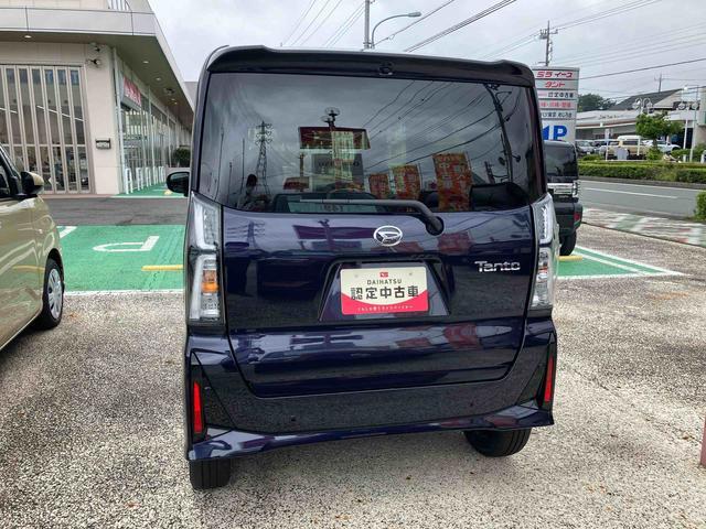 タントカスタムＲＳリミテッド　届け出済み未使用車保証　新車保証・まごころ保証　１年間・走行距離無制限付き・ＬＥＤヘッドライト装備・ＬＥＤフォグ装備・シートヒーター装備（東京都）の中古車