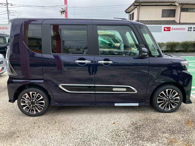 タントカスタムＲＳリミテッド　届け出済み未使用車保証　新車保証・まごころ保証　１年間・走行距離無制限付き・ＬＥＤヘッドライト装備・ＬＥＤフォグ装備・シートヒーター装備（東京都）の中古車
