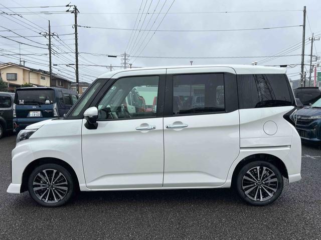 トールカスタムＧ　ターボ９インチディスプレイオーディオ装備保証　新車保証・まごころ保証　１年間・走行距離無制限付き・９インチディスプレイオーディオ装備・ＬＥＤヘッドライト装備・パノラマカメラ装備（東京都）の中古車