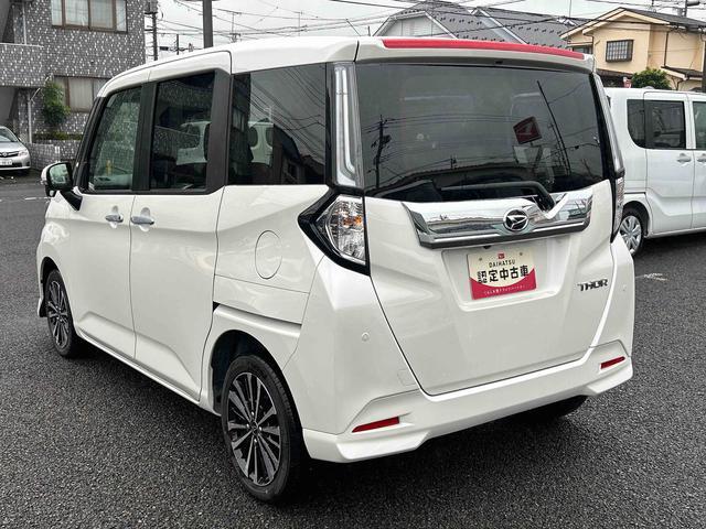 トールカスタムＧ　ターボ９インチディスプレイオーディオ装備保証　新車保証・まごころ保証　１年間・走行距離無制限付き・９インチディスプレイオーディオ装備・ＬＥＤヘッドライト装備・パノラマカメラ装備（東京都）の中古車