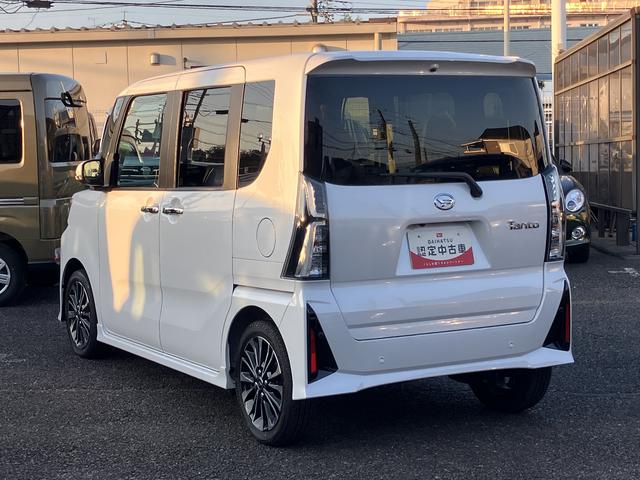 タント 中古車 カスタムＲＳ７インチナビ・バックカメラ・ドラレコ・ＥＴＣ装備保証　新車保証・まごころ保証　１年間・走行距離無制限付き・７インチナビ・バックカメラ・ドラレコ・ＥＴＣ装備・ＬＥＤヘッドライト装備・スマートアシスト装備
