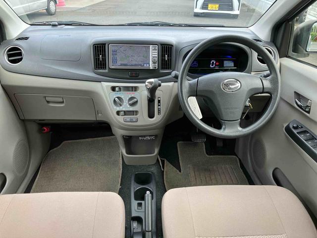 ミライースＸ　ナビゲーション　ＥＴＣ車載器　パワーウインドウまごころ保証　１年間・走行距離無制限付き　ナビゲーション　ＥＴＣ車載器　バックカメラ　パワーウインドウ　キーレスエントリー　電動格納ドアミラー（東京都）の中古車