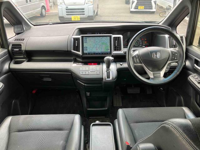ステップワゴンスパーダＺ　クールスピリット　ナビ　ＥＴＣ車載器　ドライブレコーダー保証１年間距離無制限付き　ナビゲーション　バックカメラ　ＥＴＣ車載器　ドライブレコーダー　後席モニター　運転席シートリフター　オートエアコン　両側電動スライドドア（東京都）の中古車