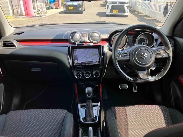 スイフトスポーツベースグレード　ナビ　ＥＴＣ　ドライブレコーダーまごころ保証　１年間・走行距離無制限付き　ナビゲーション　ＥＴＣ車載器　ドライブレコーダー　全方位カメラ　運転席シートヒーター　オートエアコン　デジタルインナーミラー　オートクルーズコントロール（東京都）の中古車
