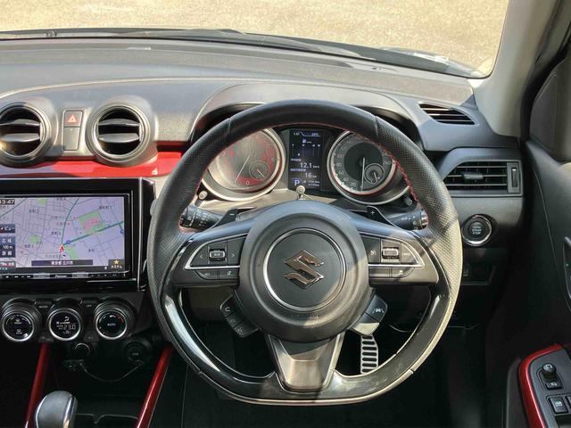スイフトスポーツベースグレード　ナビ　ＥＴＣ　ドライブレコーダーまごころ保証　１年間・走行距離無制限付き　ナビゲーション　ＥＴＣ車載器　ドライブレコーダー　全方位カメラ　運転席シートヒーター　オートエアコン　デジタルインナーミラー　オートクルーズコントロール（東京都）の中古車