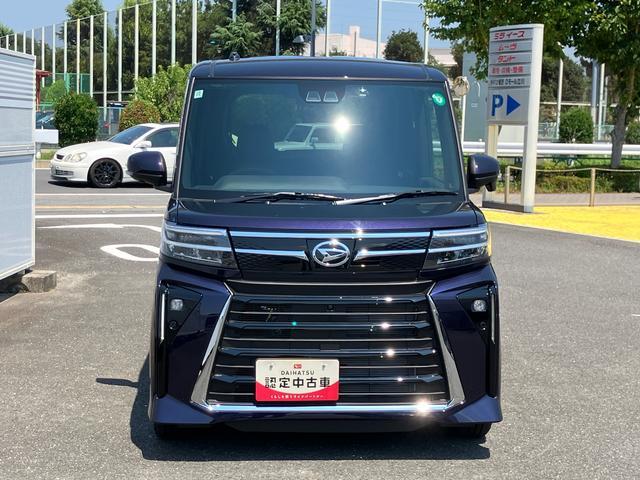 タントカスタムＲＳ　１０インチナビ　ＥＴＣ　ドライブレコーダー保証　新車保証・まごころ保証　１年間・走行距離無制限付き　純正１０インチナビ　ＥＴＣ車載器　ドライブレコーダー　パノラマモニター　アダプティブクルーズコントロール　両側電動スライドドア（東京都）の中古車