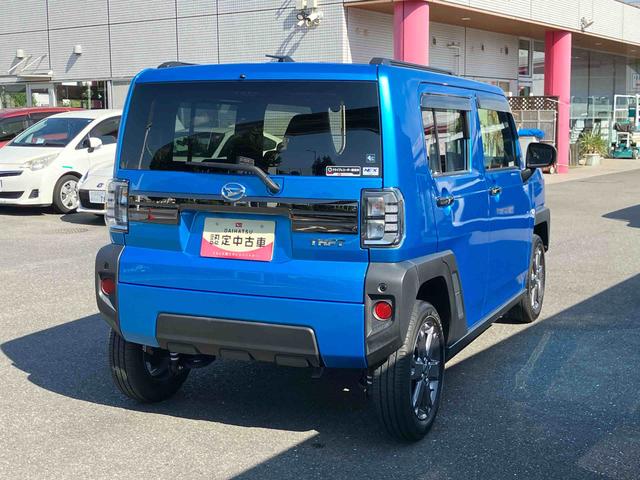 タフトＧターボ　クロムベンチャー保証　新車保証・まごころ保証　１年間・走行距離無制限付き（東京都）の中古車