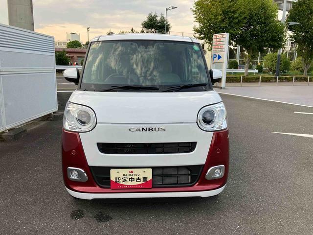 ムーヴキャンバスストライプスＧ純正７型ワイドエントリーナビ　ＥＴＣ　前後ドライブレコーダー　両側電動スライドドア　両席シートヒーター　６コーナーセンサー　ＬＥＤヘッドランプ＆ＬＥＤフォグランプ　電動パーキングブレーキ保証　新車保証（東京都）の中古車