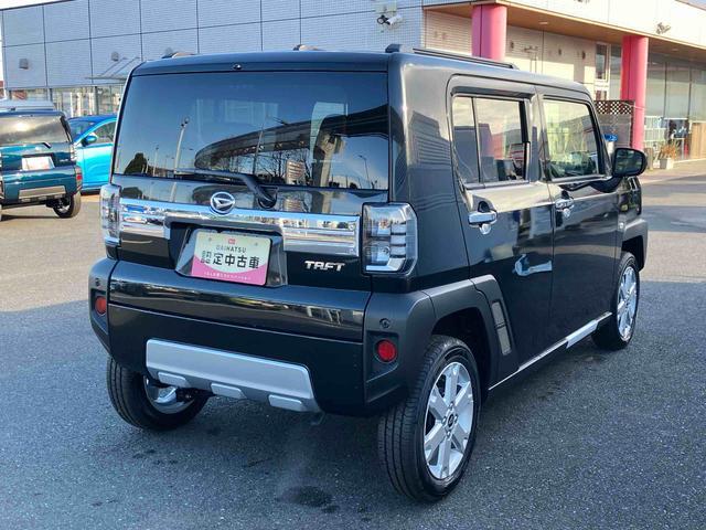 タフトＧ　クロムベンチャー　届け出済み未使用車　シートヒーター保証１年間距離無制限付き　９インチスマホ連携ディスプレイオーディオ　ＵＳＢ＆ＨＤＭＩソケット　バックカメラ　両席シートヒーター　電動パーキングブレーキ　６コーナーセンサー　ＬＥＤランプ（東京都）の中古車