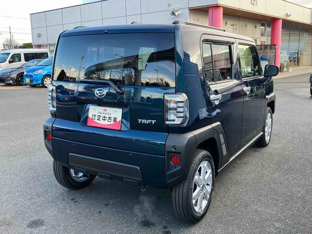 タフトＧ　届け出済み未使用車　ＬＥＤヘッドランプ　バックカメラ保証１年間距離無制限付き　ＬＥＤヘッドランプ＆ＬＥＤフォグランプ　両席シートヒーター　ＵＳＢソケット　バックカメラ　１５インチアルミホイール　６コーナーセンサー　電動パーキングブレーキ（東京都）の中古車