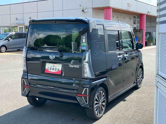 タントカスタムＲＳ保証　新車保証・まごころ保証　１年間・走行距離無制限付き（東京都）の中古車
