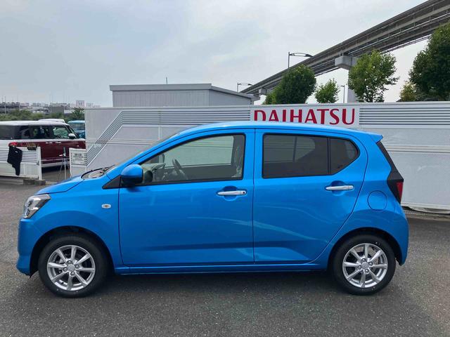 ミライースG SAIII 登録済み未使用車 キーフリーシステム保証 新車保証・まごころ保証 1年間・走行距離無制限付き キーフリーシステム LEDヘッドランプ アイドリングストップ オートエアコン オートライト コーナーセンサー 前席シートヒーター(東京都)の中古車