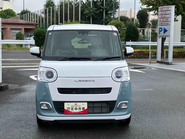 ムーヴキャンバスストライプスＧ保証　新車保証・まごころ保証　１年間・走行距離無制限付き（東京都）の中古車