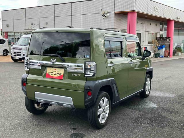 タフトＧターボ　クロムベンチャー保証　新車保証・まごころ保証　１年間・走行距離無制限付き（東京都）の中古車