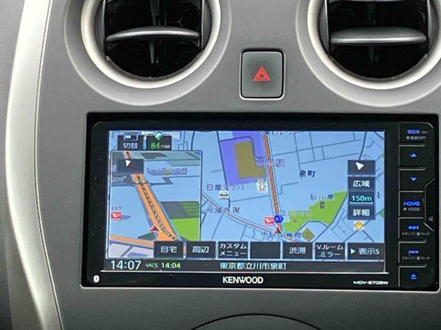 ノートX 7インチナビ バックカメラ ETC車載器 キーフリー保証・まごころ保証 1年間・走行距離無制限付き 7インチナビ バックカメラ ETC車載器 キーフリーシステム パワーウインドウ オートライト アイドリングストップ(東京都)の中古車