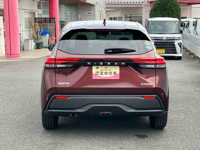 ノートＸ　ナビゲーション　ＥＴＣ車載器　ドライブレコーダー保証　まごころ保証　１年間・走行距離無制限付き　ナビゲーション　ＥＴＣ車載器　ドライブレコーダー　電動パーキングブレーキ　キーフリーシステム　クルーズコントロール（東京都）の中古車
