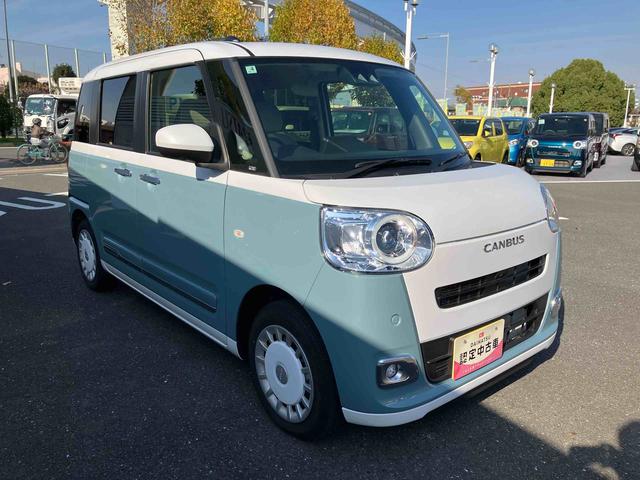 ムーヴキャンバスストライプスＧ保証　新車保証・まごころ保証　１年間・走行距離無制限付き（東京都）の中古車