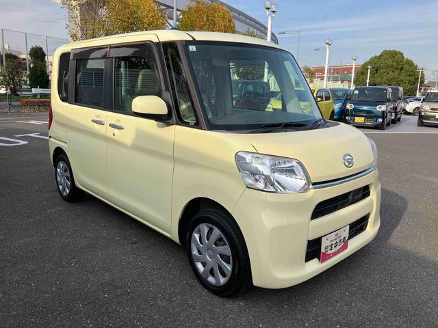 タントウエルカムシート　福祉車両　片側電動スライドドア保証１年間距離無制限付き　ウエルカムシート仕様　左側電動スライドドア　オートエアコン　ＡＭ／ＦＭ付きＣＤステレオ　プッシュボタンスタート＆キーフリーシステム　マルチリフレクターヘッドランプ消費税非課税（東京都）の中古車