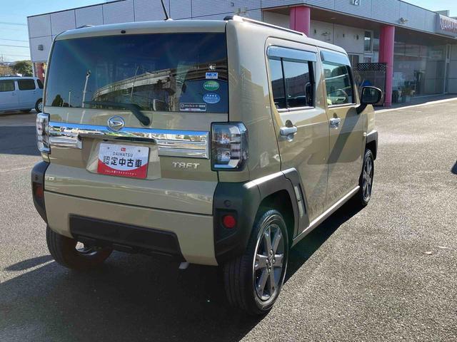 タフトＧターボインタークーラーターボエンジン　パノラマモニター対応カメラ　純正９型オールインワンナビ　純正ＥＴＣ　電動パーキングブレーキ　４コーナーセンサー　前後ナビ連動式ドライブレコーダー　両席シートヒーター（東京都）の中古車