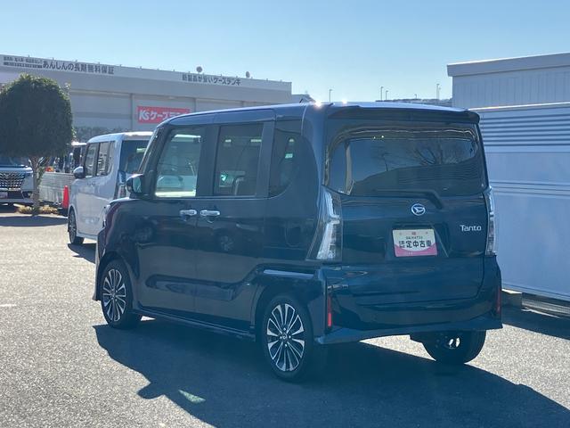 タントカスタムＲＳインタークーラーターボエンジン　純正７型ワイドエントリーナビ　バックカメラ　前後ナビ連動式ドライブレコーダー　純正ＥＴＣ　両側電動スライドドア　両席シートヒーター　６コーナーセンサー　ＵＳＢソケット（東京都）の中古車