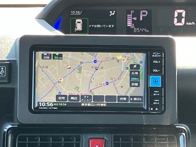 タントカスタムＲＳインタークーラーターボエンジン　純正７型ワイドエントリーナビ　バックカメラ　前後ナビ連動式ドライブレコーダー　純正ＥＴＣ　両側電動スライドドア　両席シートヒーター　６コーナーセンサー　ＵＳＢソケット（東京都）の中古車