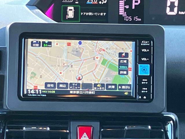 タントカスタムRSインタークーラーターボエンジン 純正7型オールインワンナビ バックカメラ 純正ETC 前後ドライブレコーダー 両席シートヒーター 両側電動スライドドア USBソケット 4コーナーセンサー(東京都)の中古車