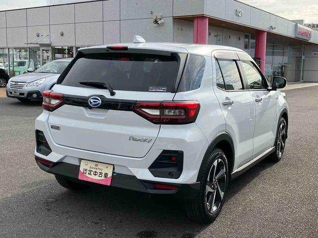 ロッキープレミアムG HEVハイブリッドモデル 純正9型オールインワンナビ パノラマモニター対応カメラ 前後ナビ連動式ドライブレコーダー 純正ETC 17インチアルミホイール アダプティブクルーズコントロール 両席シートヒーター(東京都)の中古車