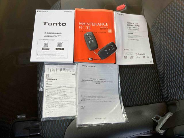 タントカスタムＲＳ純正７型ワイドエントリーナビ　バックカメラ　前後ドライブレコーダー　純正ＥＴＣ　両側電動スライドドア　両席シートヒーター　ＵＳＢソケット　ＬＥＤヘッドランプ＆ＬＥＤフォグランプ　６コーナーセンサー（東京都）の中古車