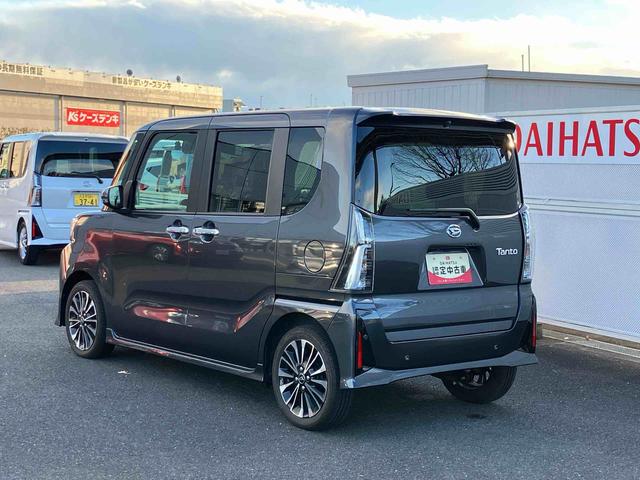 タントカスタムＲＳ保証　新車保証・まごころ保証　１年間・走行距離無制限付き（東京都）の中古車