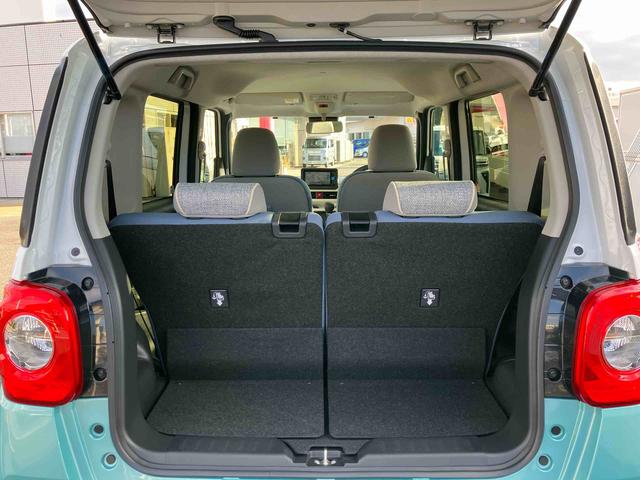 ムーヴキャンバスストライプスＧターボ純正７型ワイドエントリーナビ　パノラマモニター対応カメラ　アダプティブクルーズコントロール　両側電動スライドドア　両席シートヒーター　ＬＥＤヘッドランプ　電動パーキングブレーキ　置きラクボックス（東京都）の中古車