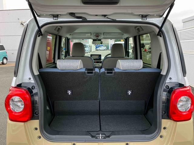 ムーヴキャンバスストライプスＧターボ純正７型ワイドエントリーナビ　パノラマモニター対応カメラ　アダプティブクルーズコントロール両側電動スライドドア　両席シートヒーター　ＬＥＤヘッドランプ　置きラクボックス　ホッとカップホルダー　ＵＳＢ（東京都）の中古車